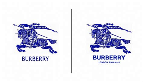 burberry new logo vs old logo